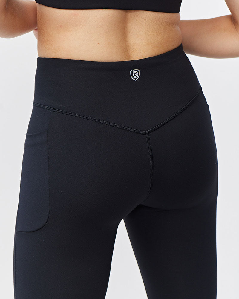 Go Again Womens Cropped Leggings For High Performance Training