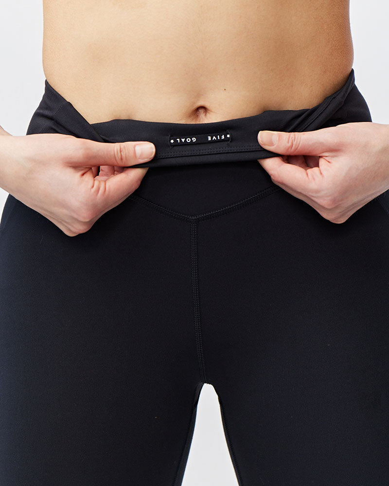 Go Again Womens Cropped Leggings For High Performance Training