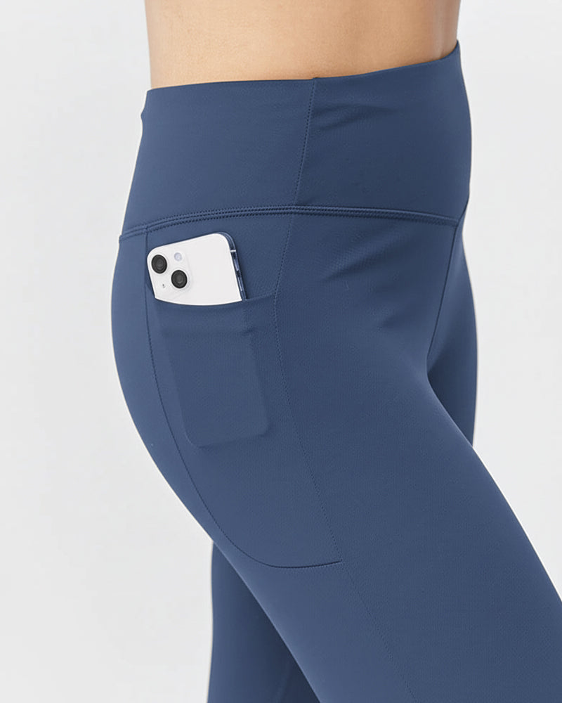 Go Again Womens Cropped Leggings For High Performance Training