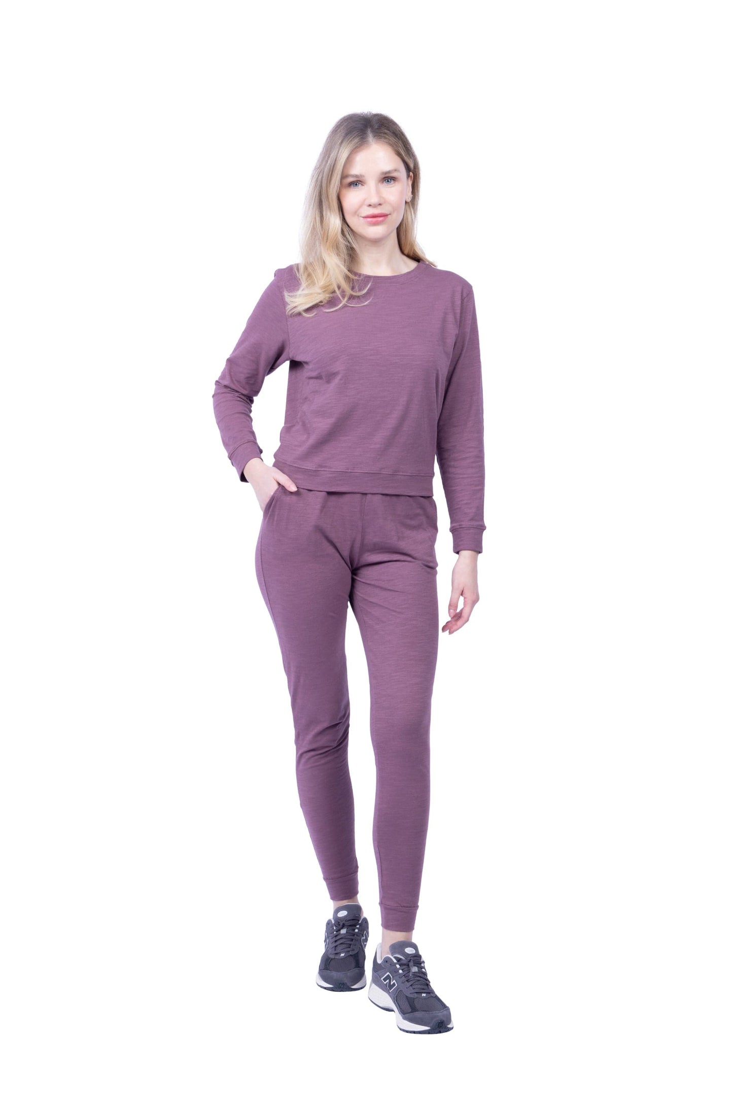 Tegan Organic Cotton Long Sleeve Pullover