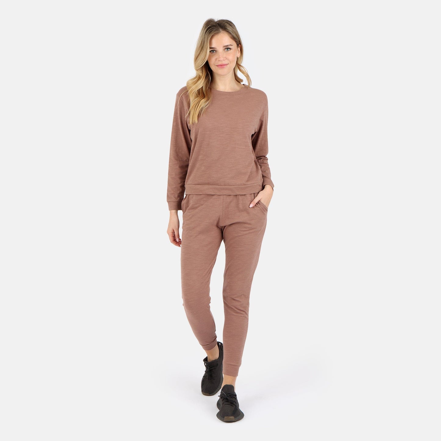 Tegan Organic Cotton Long Sleeve Pullover